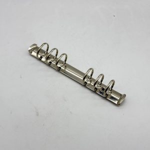6 ring binder mechanism nickel plated metal for office file folder
